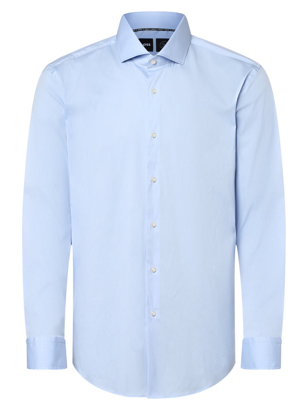 BOSS Hemd Herren Slim Fit Baumwolle Haifisch