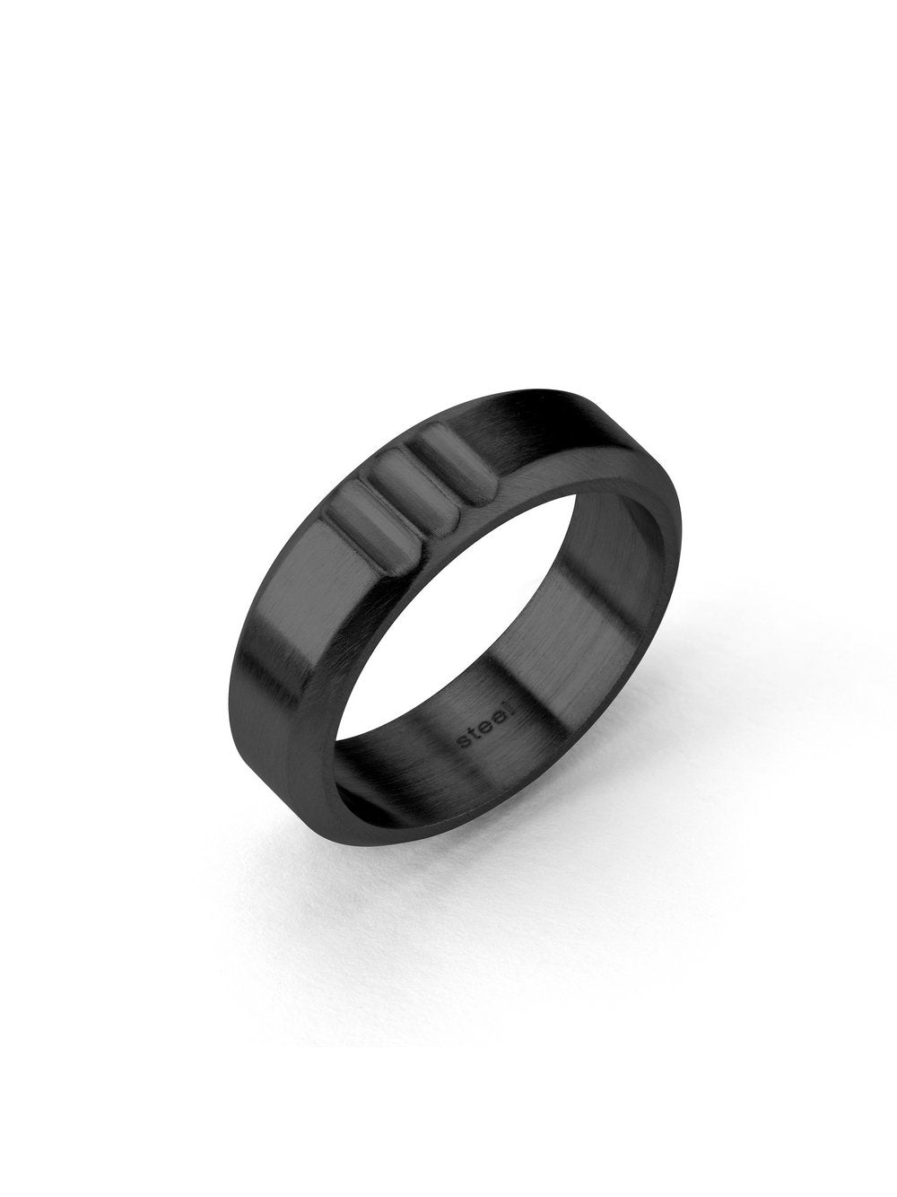 Fynch-Hatton Ring Herren Edelstahl