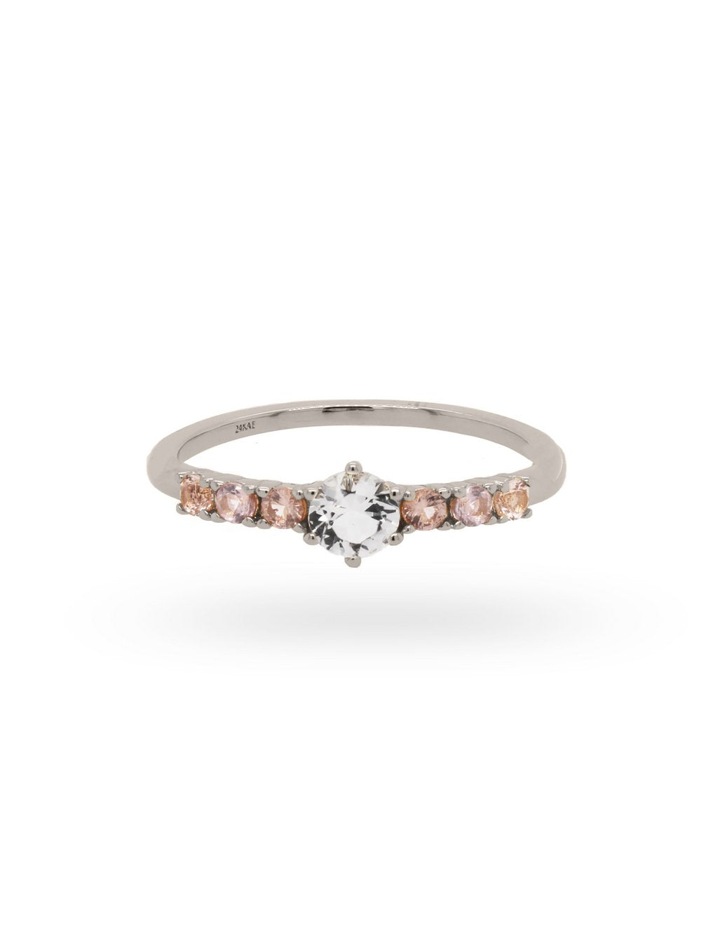 24Kae Ring Damen Sterlingsilber