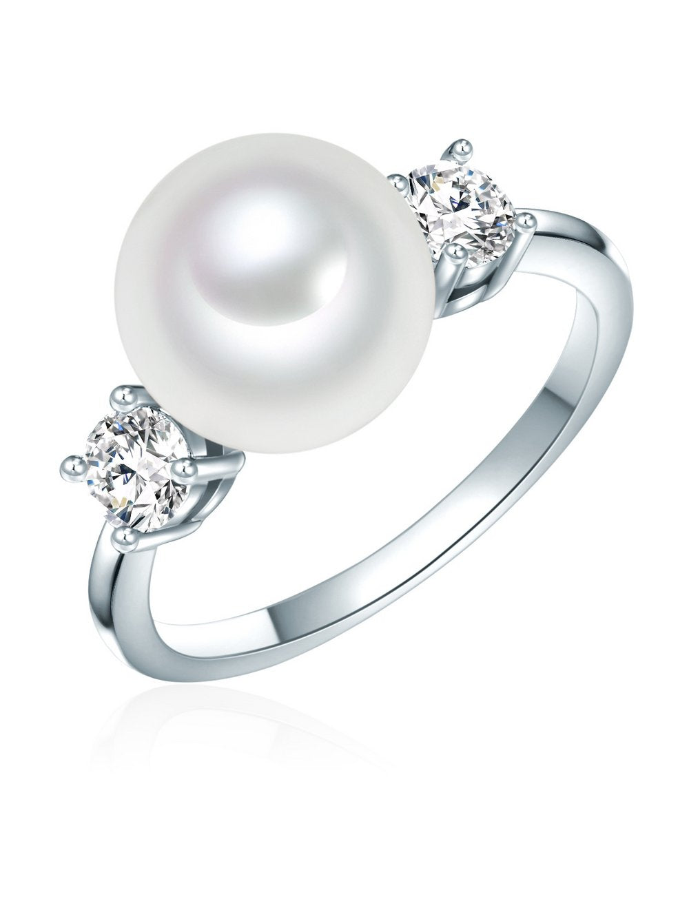 Rafaela Donata Perlen-Ring Damen Sterlingsilber