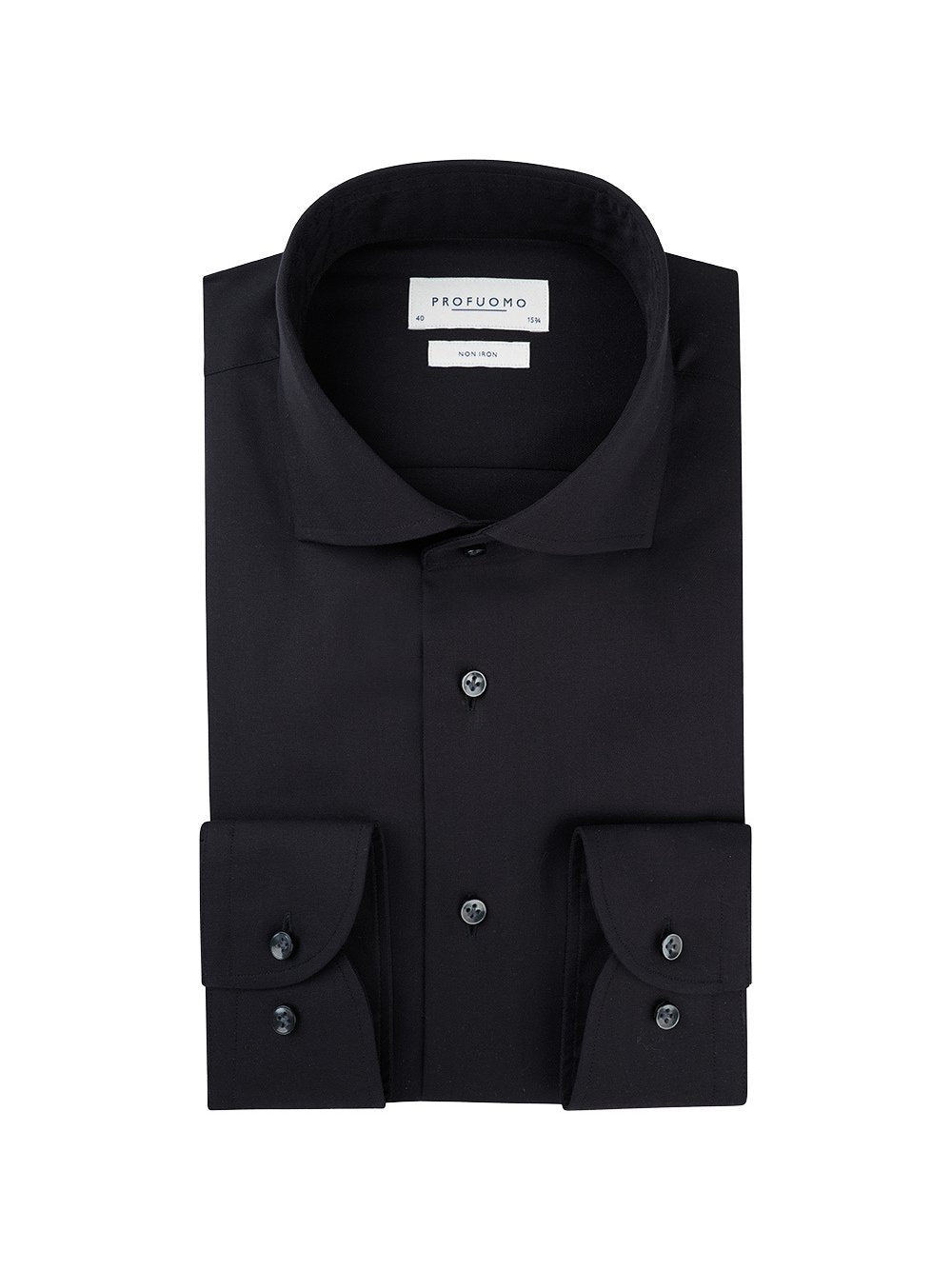 Profuomo Hemd Herren Slim Fit Baumwolle Haifisch