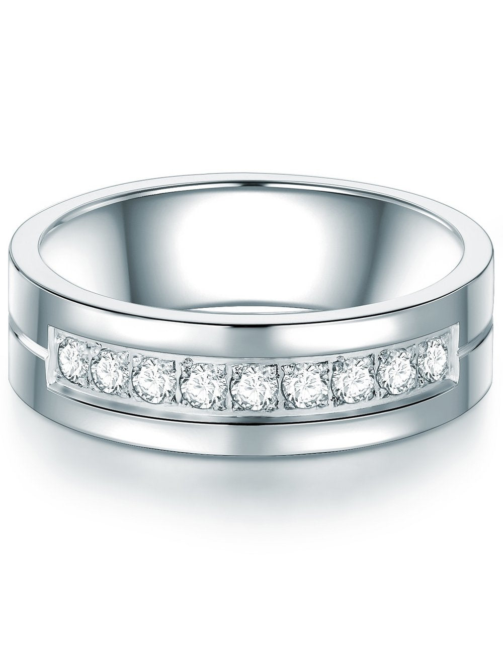 Trilani Ring Damen Edelstahl