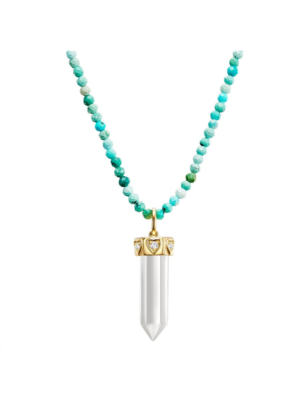 Glanzstücke München Halskette Damen Edelstein