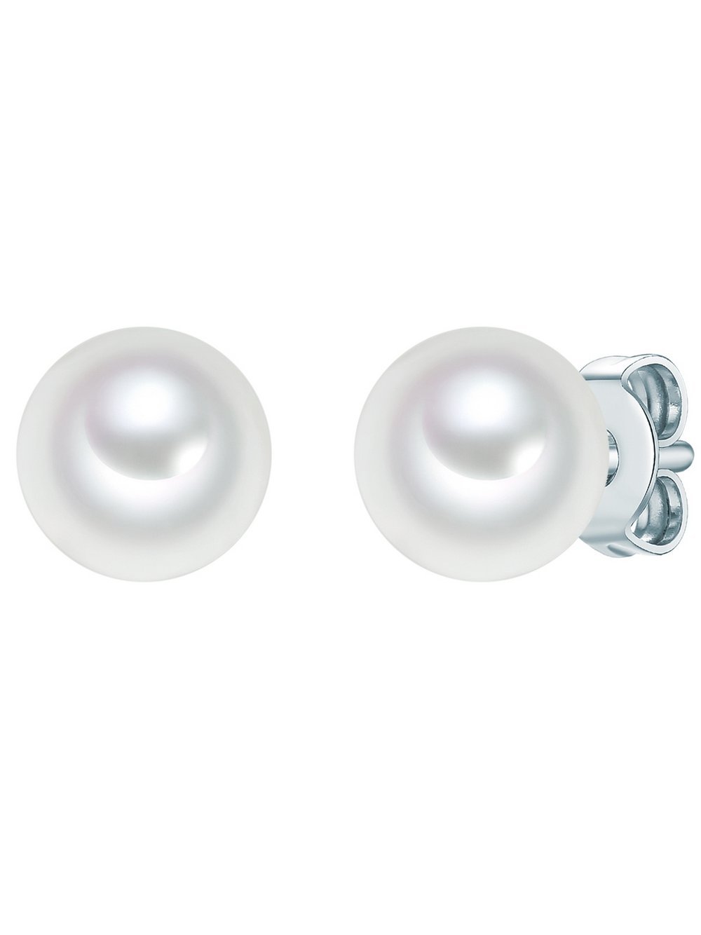 Trilani Perlen-Ohrstecker Damen Sterlingsilber