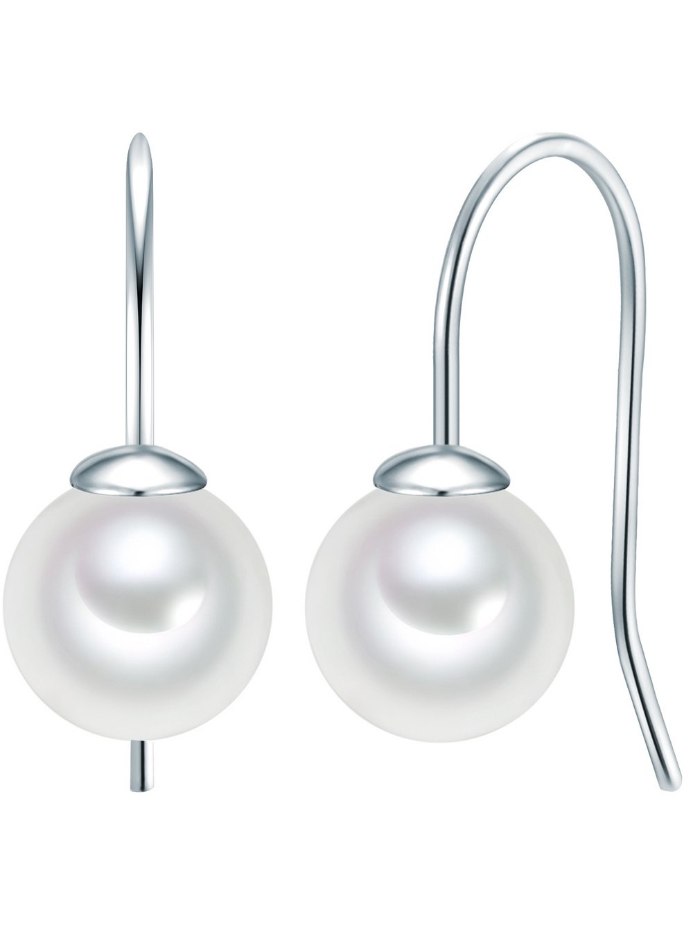 Trilani Perlen-Ohrhänger Damen Sterlingsilber