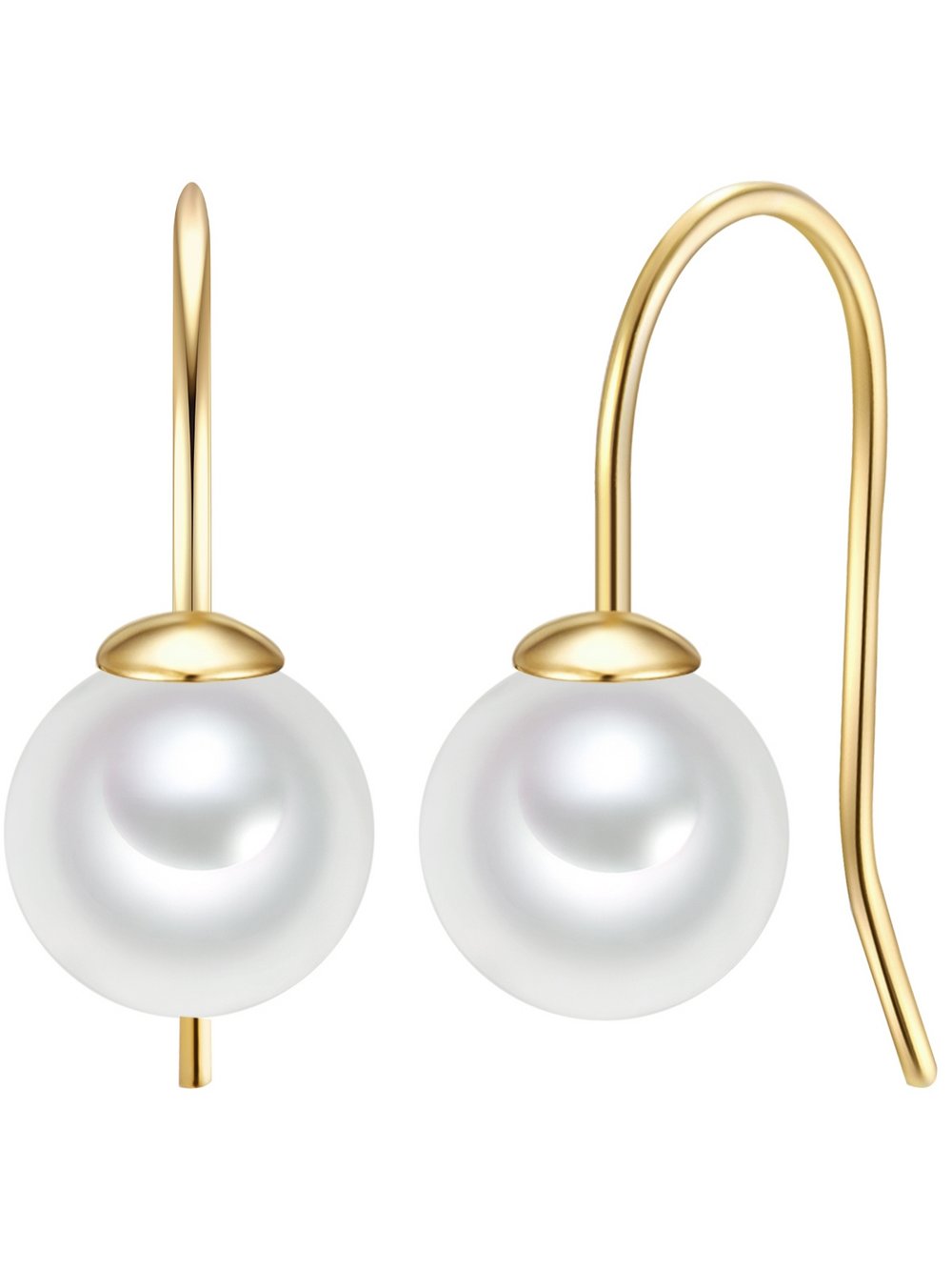 Trilani Perlen-Ohrhänger Damen Sterlingsilber