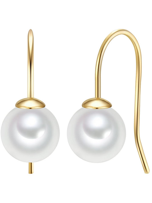 Trilani Perlen-Ohrhänger Damen Sterlingsilber