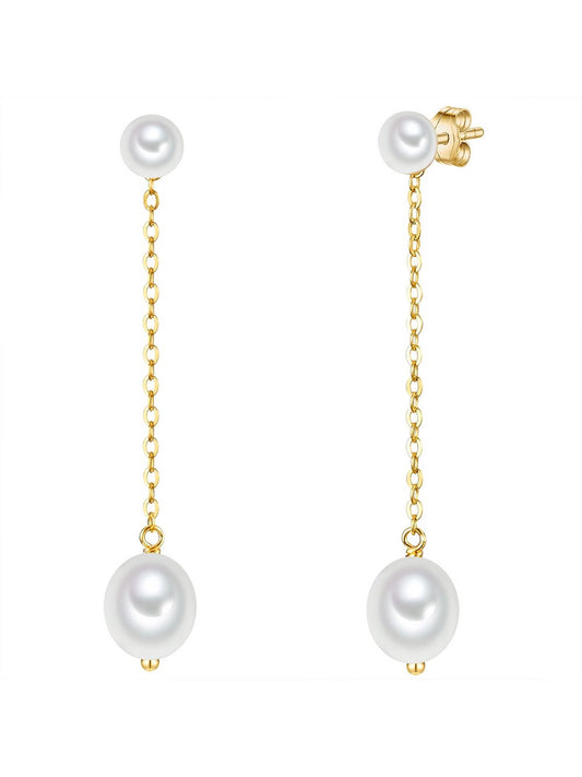 Valero Pearls Perlen-Ohrstecker Damen Sterlingsilber