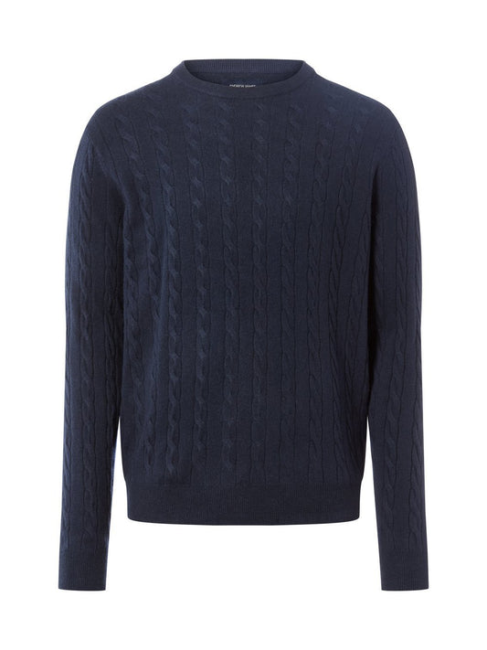 Andrew James Pullover mit Cashmere-Anteil Herren Wolle