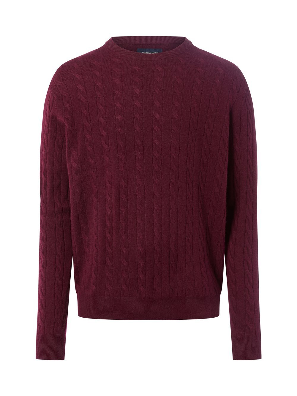 Andrew James Pullover mit Cashmere-Anteil Herren Wolle