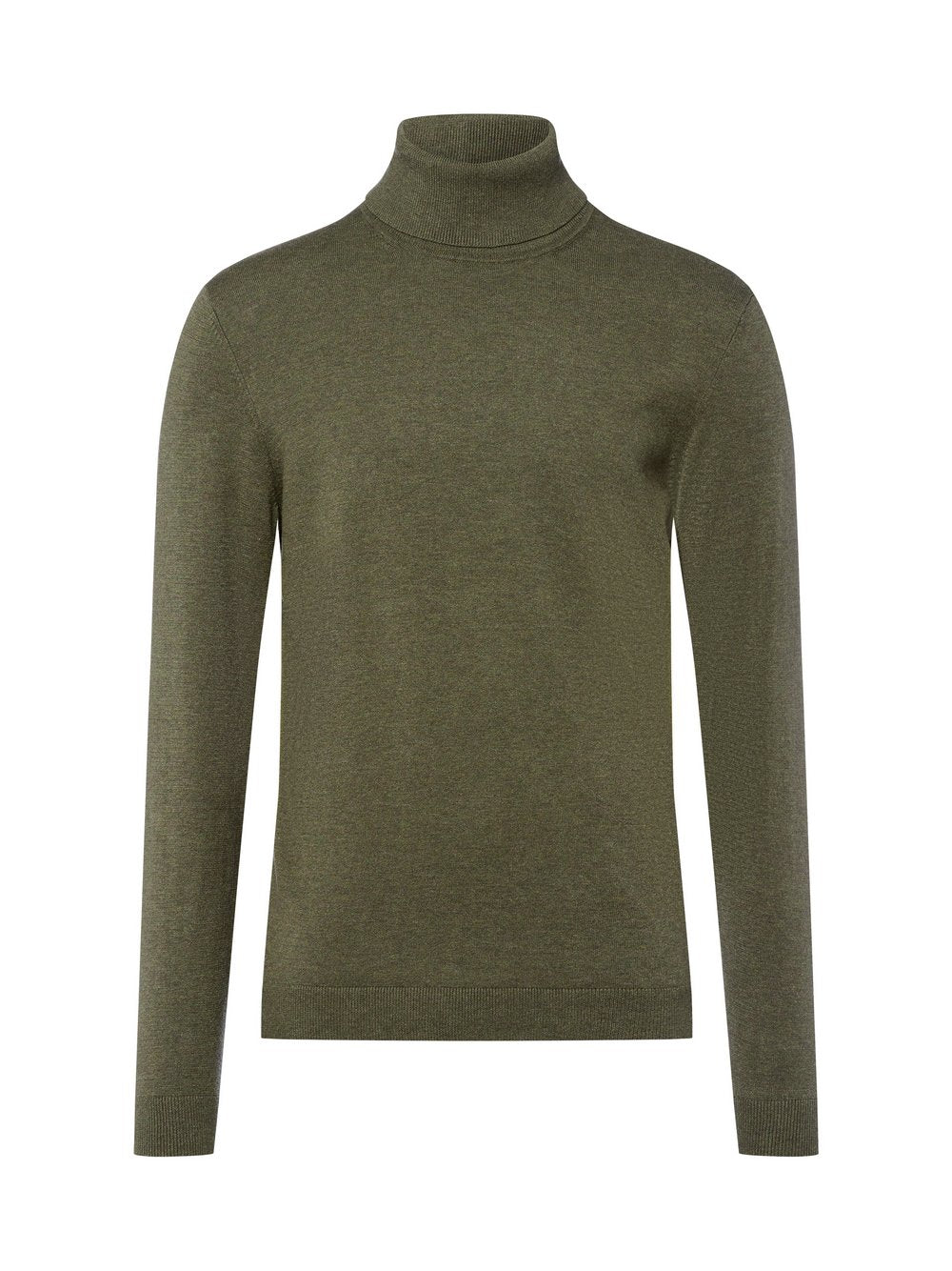 Finshley & Harding Rollkragenpullover Herren Baumwolle meliert