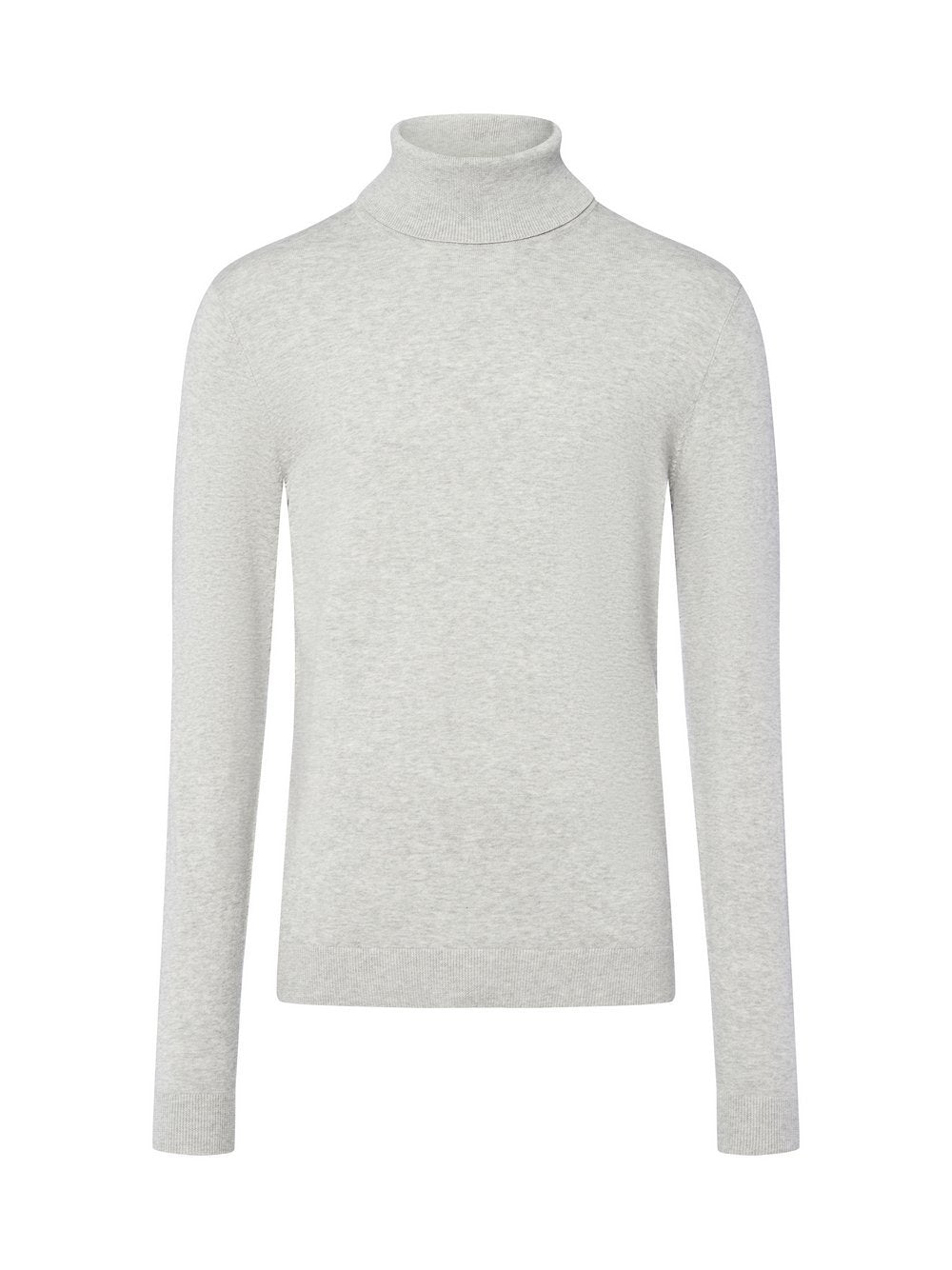 Finshley & Harding Rollkragenpullover Herren Baumwolle meliert