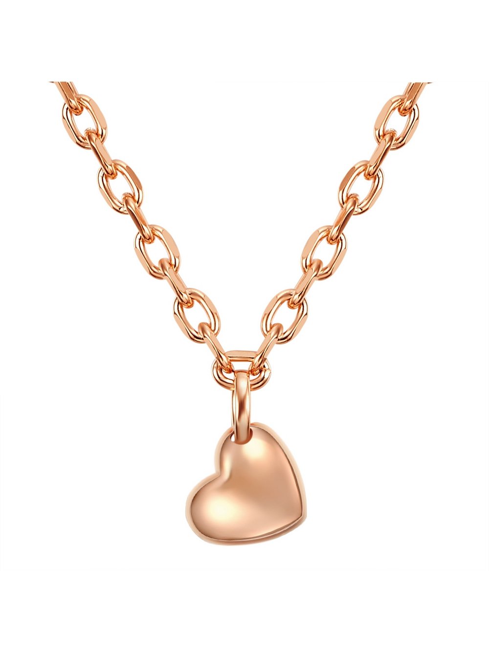 Yokoamii Halskette Damen Metall roségold