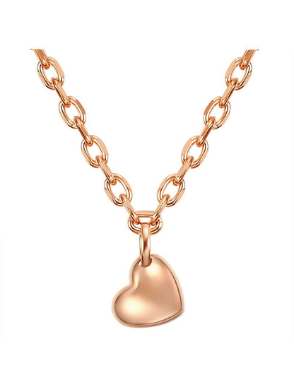 Yokoamii Halskette Damen Metall roségold