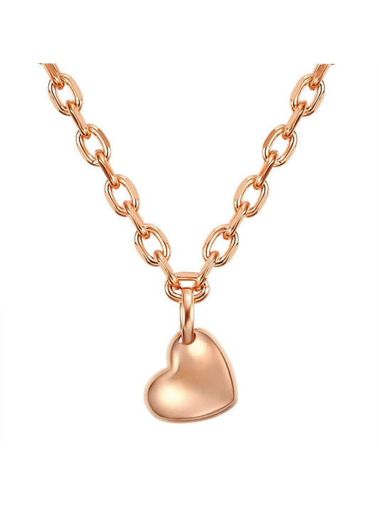 Yokoamii Halskette Damen Metall roségold