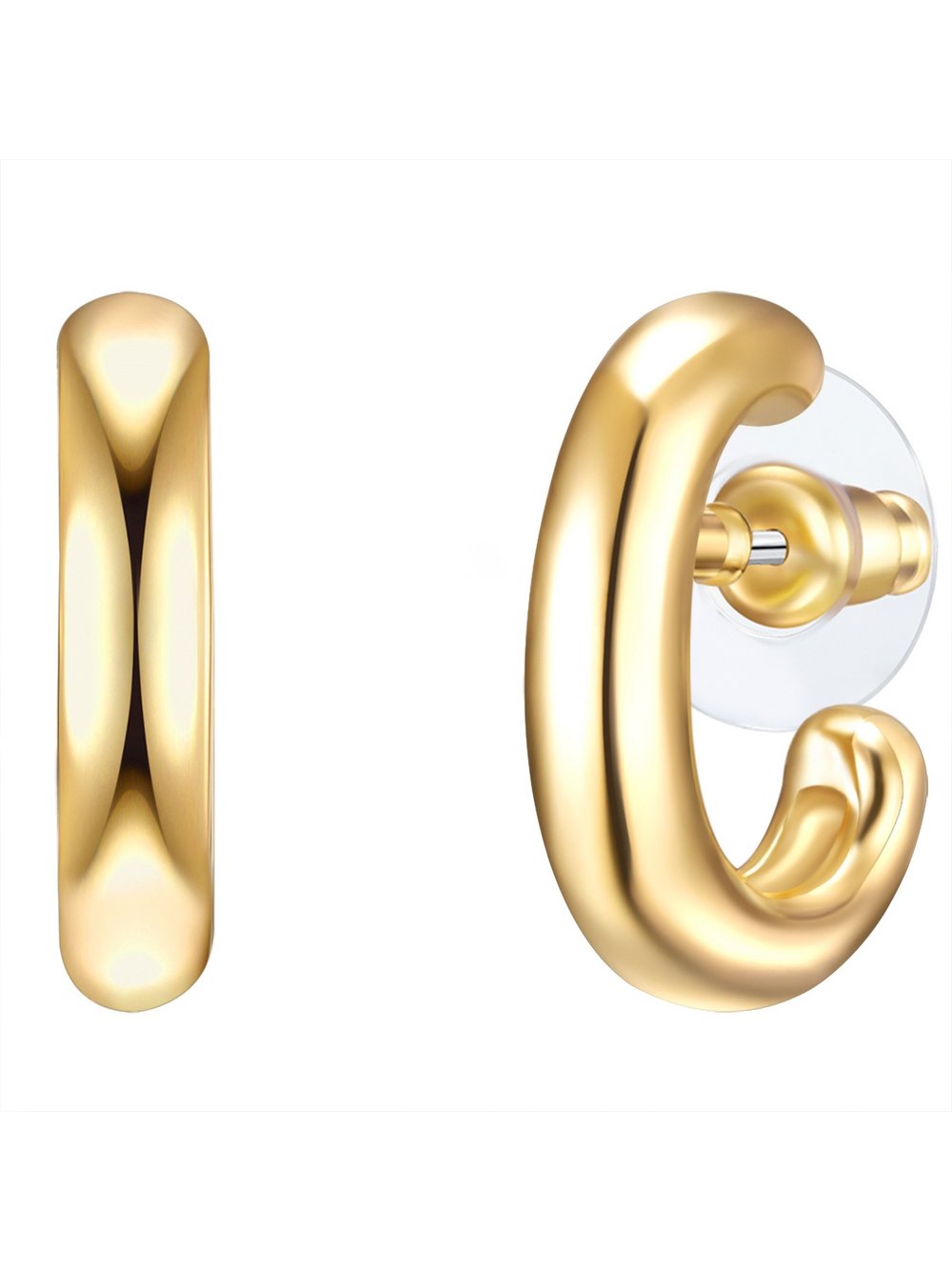 Yokoamii Ohrstecker Damen Metall