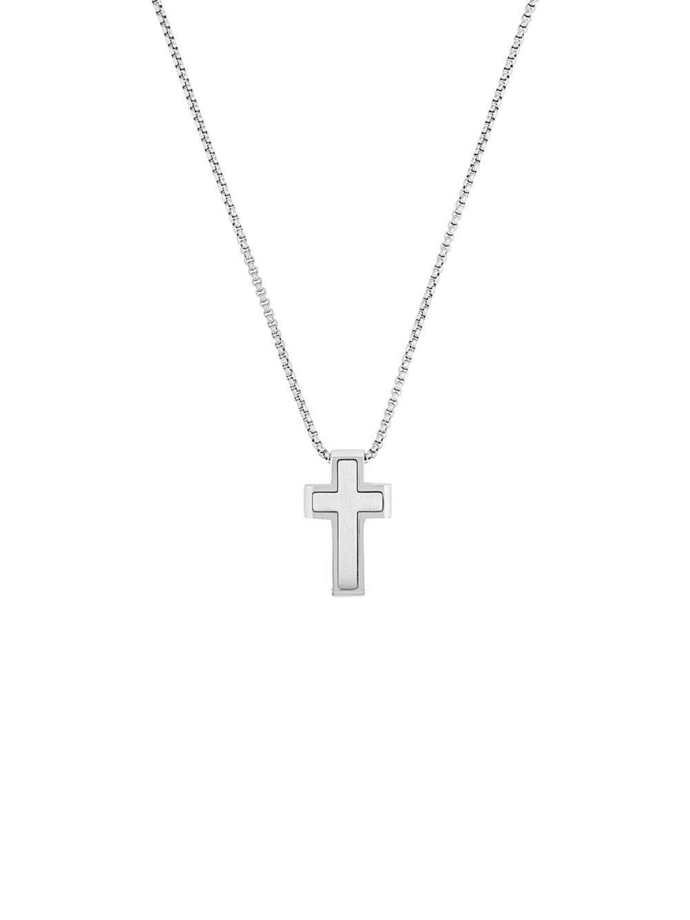 s.Oliver Kette mit Anhänger Herren Edelstahl