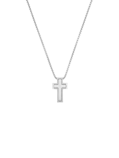 s.Oliver Kette mit Anhänger Herren Edelstahl