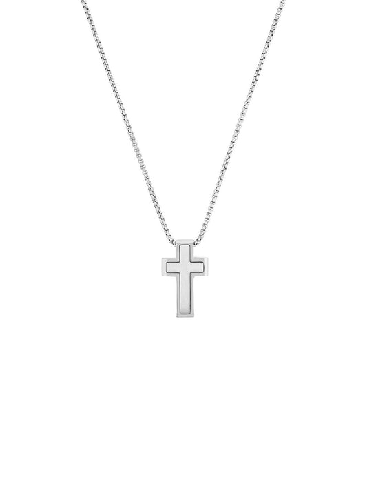 s.Oliver Kette mit Anhänger Herren Edelstahl