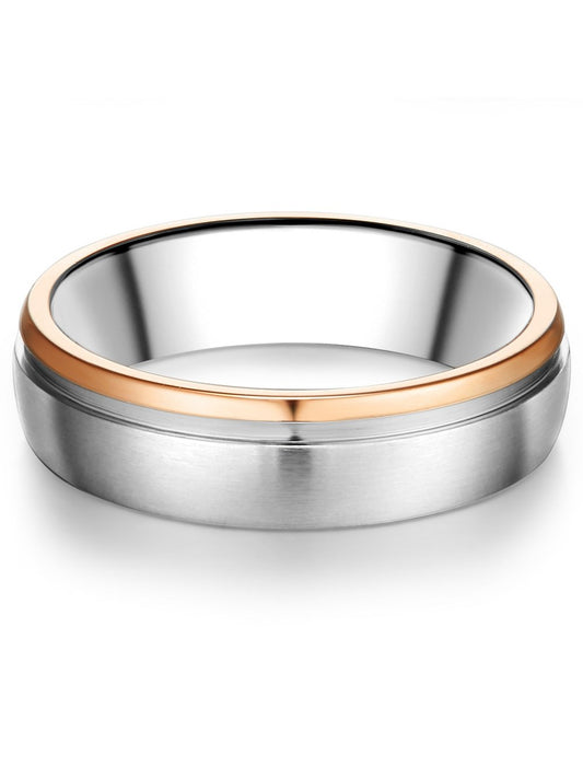 Trilani Ring Herren Edelstahl