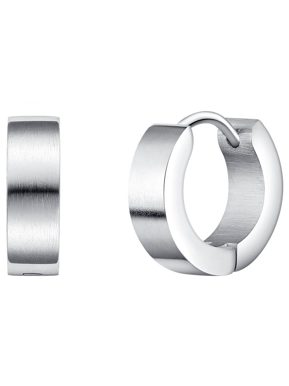 True Rebels Creolen Herren Edelstahl