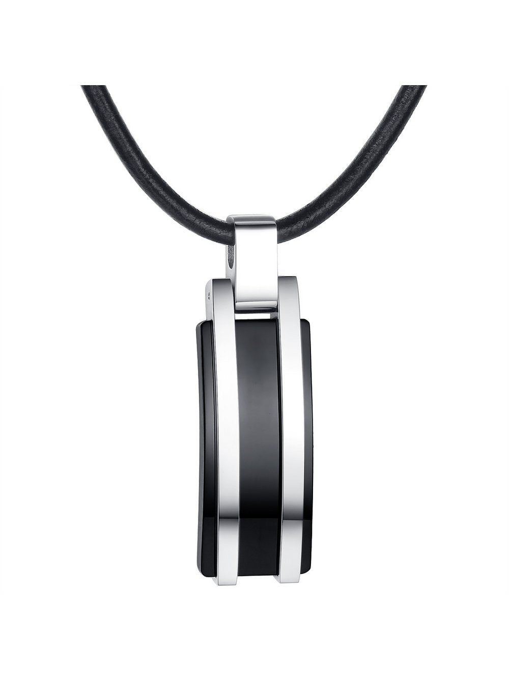 True Rebels Leder-Kette Herren