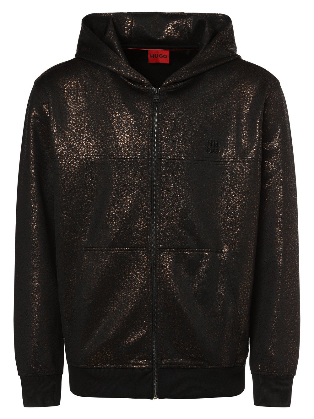 HUGO Kapuzenjacke Herren bedruckt
