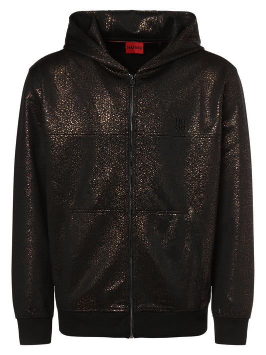 HUGO Kapuzenjacke Herren bedruckt