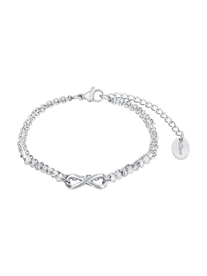 s.Oliver Kette mit Anhänger Herren Edelstahl