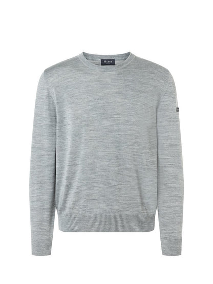 MAERZ Feinstrick-Pullover aus Merinowolle Herren