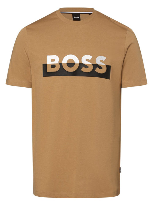 BOSS T-Shirt Herren Baumwolle bedruckt