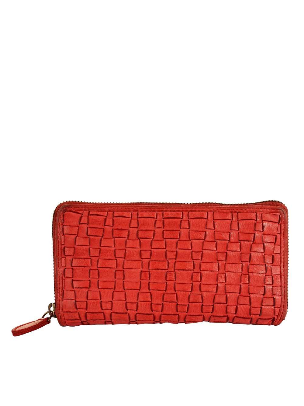 Samantha Look Geldbörse Damen Leder gemustert