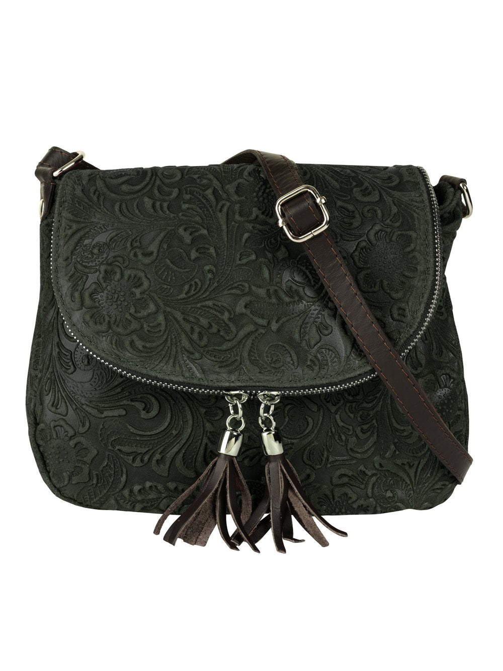 Samantha Look Umhängetasche Damen Leder