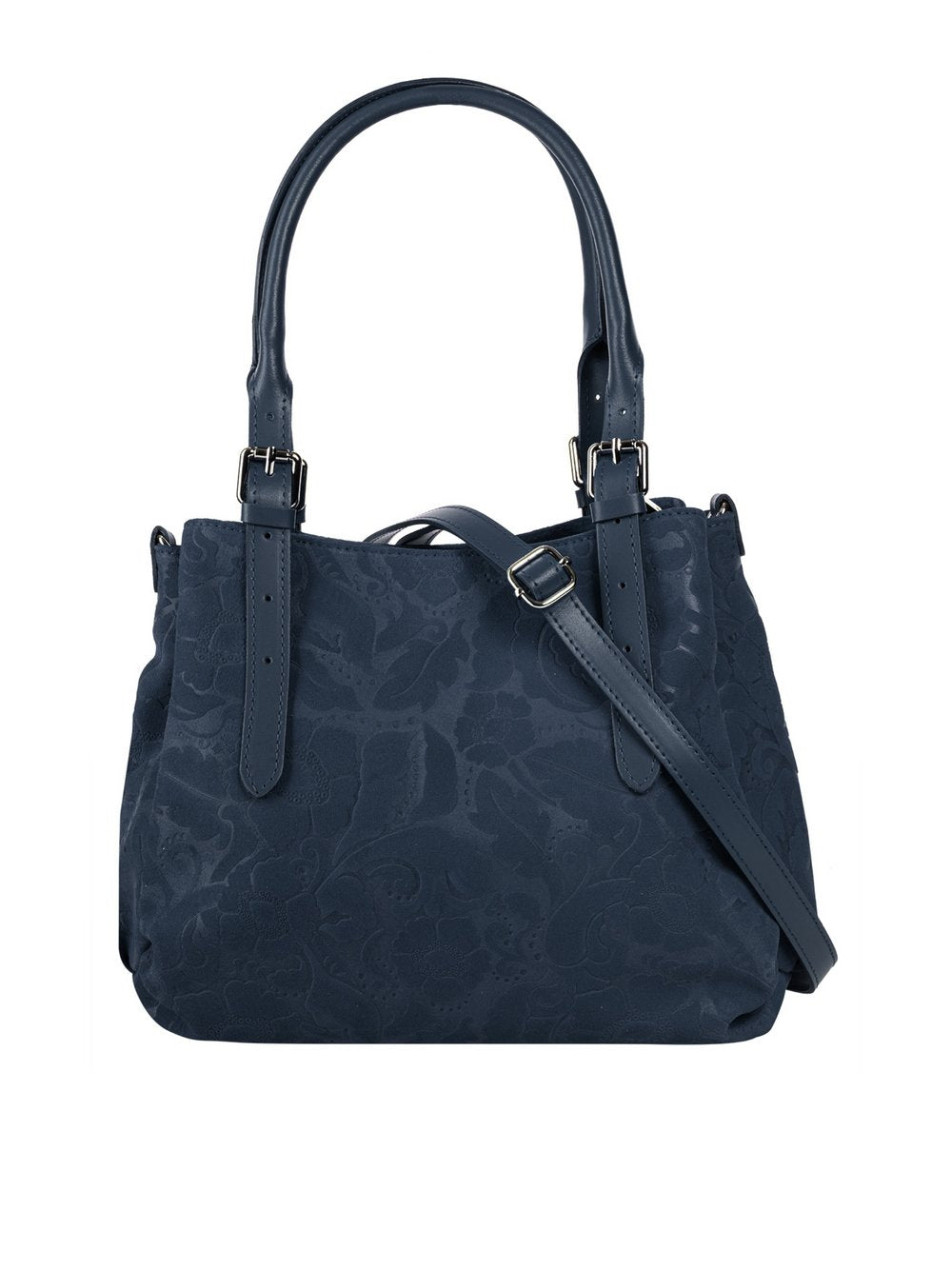 Samantha Look Handtasche Damen Leder gemustert