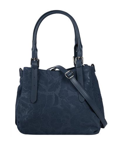 Samantha Look Handtasche Damen Leder gemustert