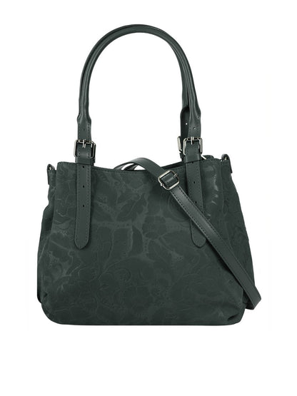 Samantha Look Handtasche Damen Leder gemustert