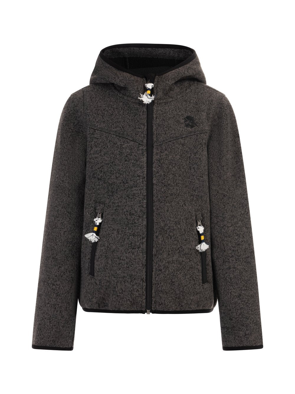 Schmuddelwedda jung Strickfleecejacke Jungen meliert