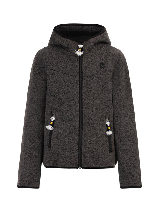 Schmuddelwedda jung Strickfleecejacke Jungen meliert