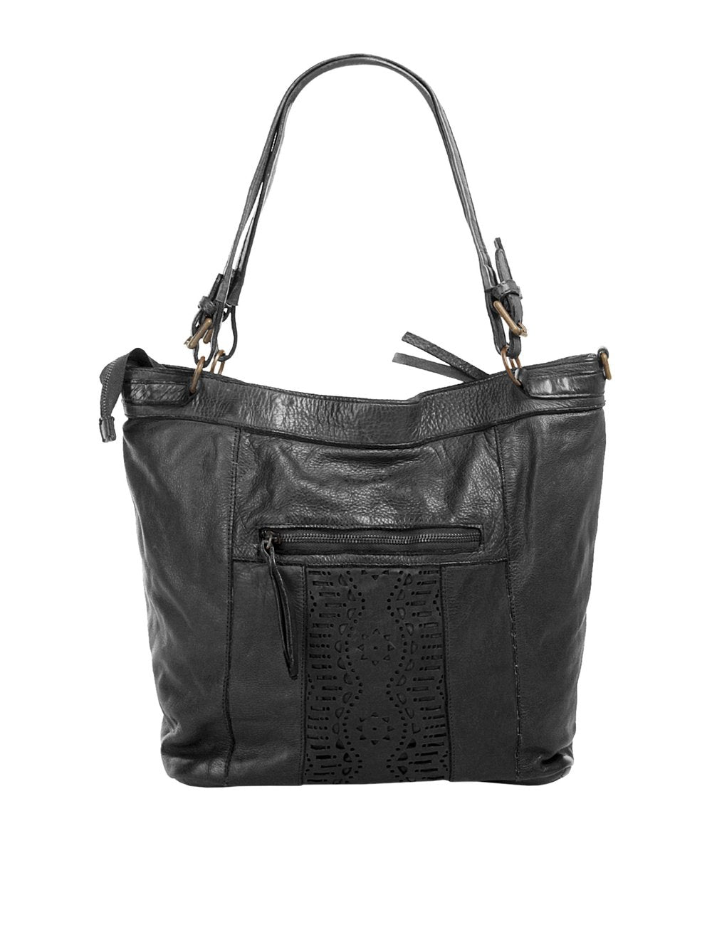 forty° Shopper Damen Leder
