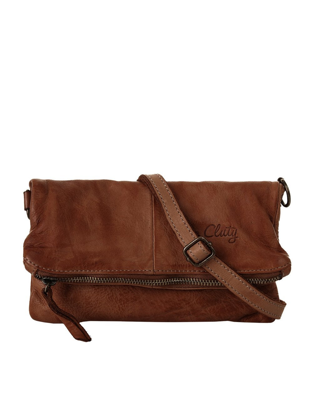 Cluty Abendtasche Damen Leder