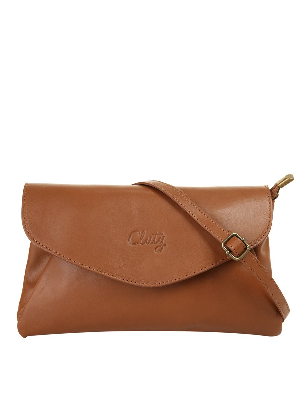 Cluty Abendtasche Damen Leder