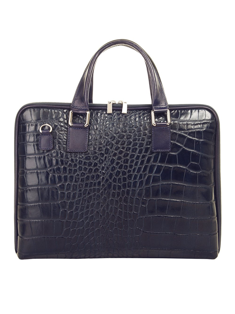 Samantha Look Aktentasche Damen Leder gemustert