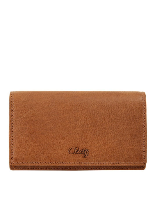 Cluty Geldbörse Damen Leder
