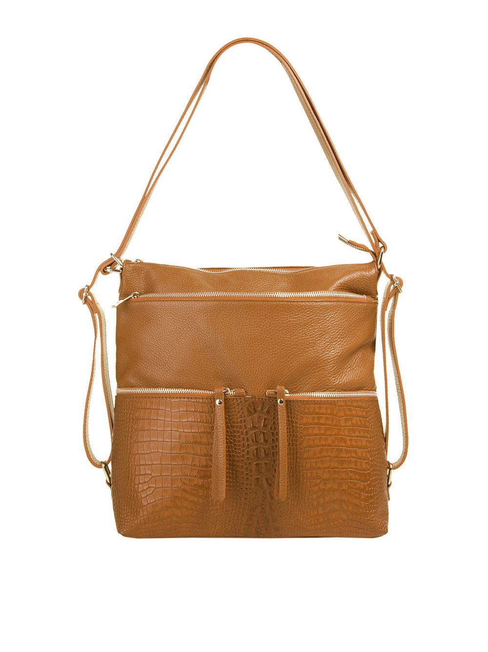 Samantha Look Schultertasche Damen Leder