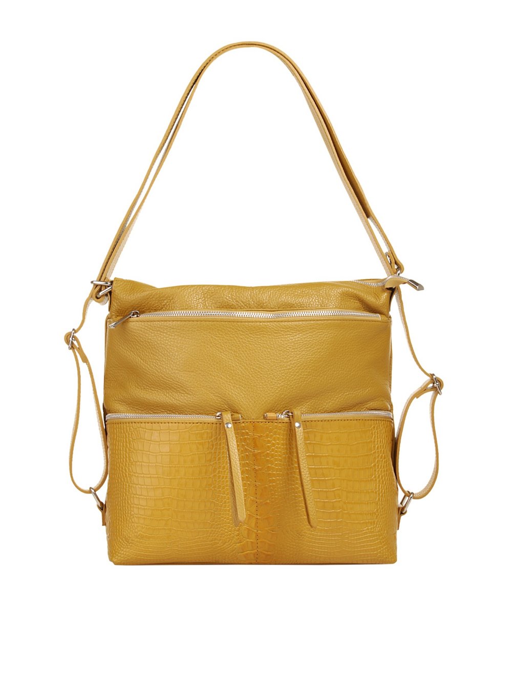 Samantha Look Schultertasche Damen Leder