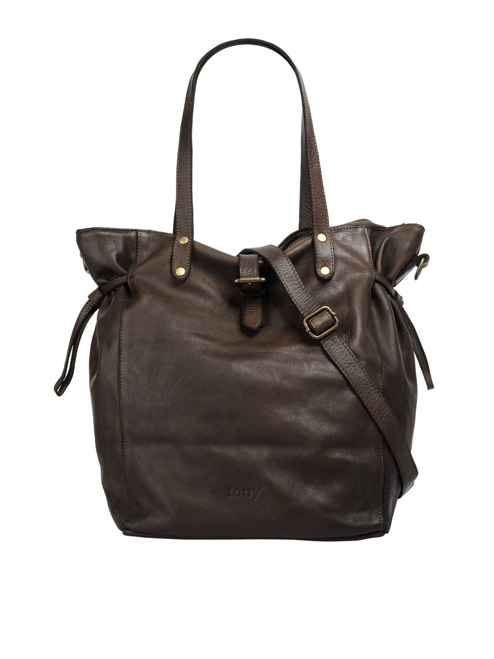 forty° Shopper Damen Leder