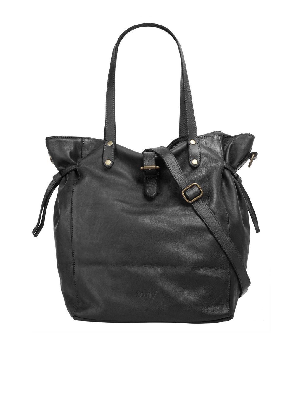 forty° Shopper Damen Leder