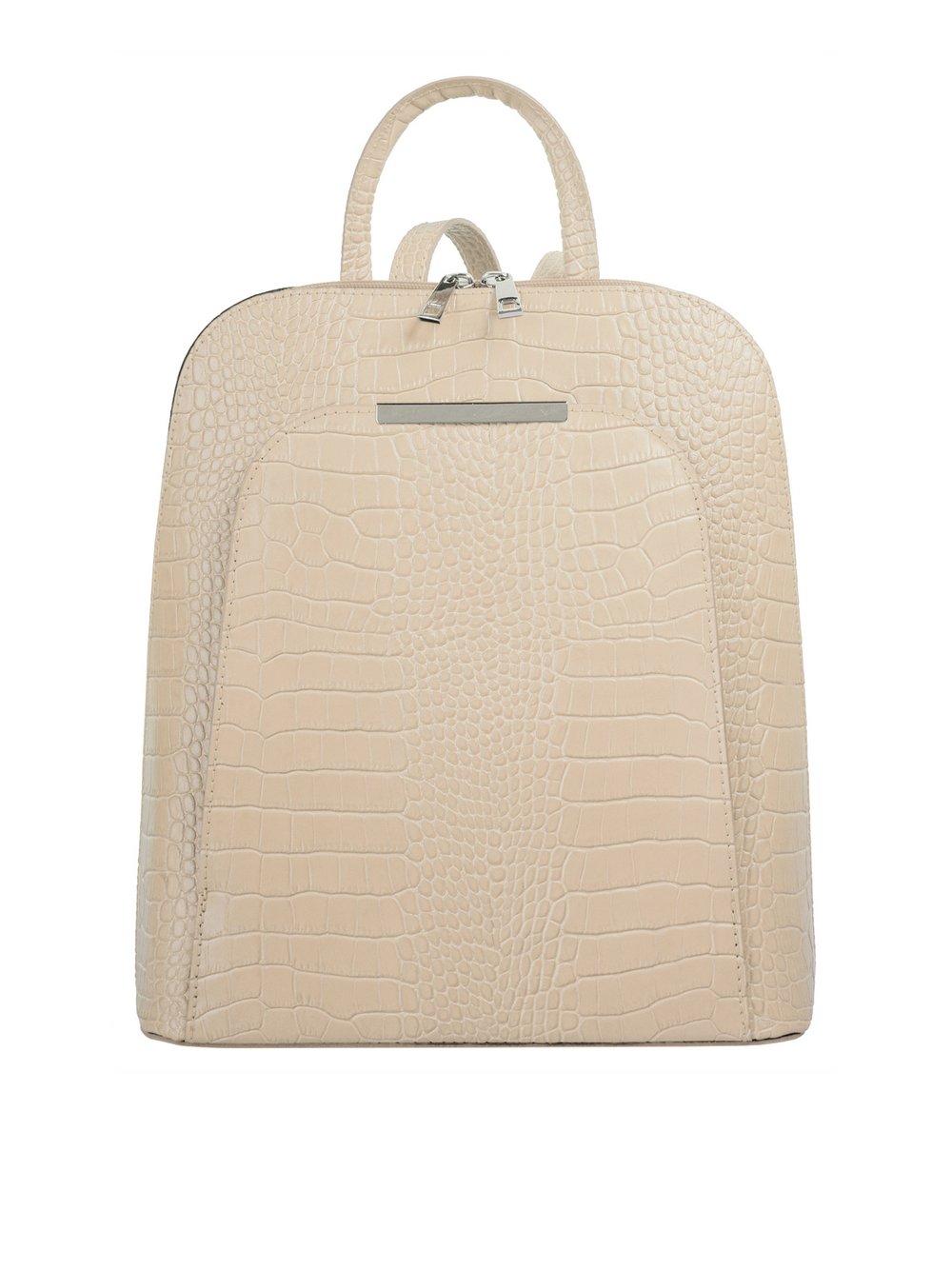 Cluty Rucksack Damen Leder gemustert