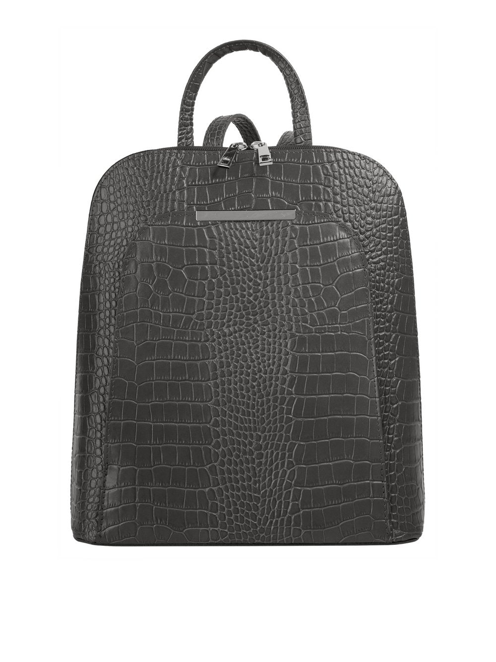 Cluty Rucksack Damen Leder gemustert