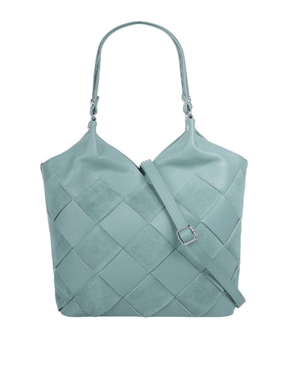 Samantha Look Shopper Damen Leder gemustert